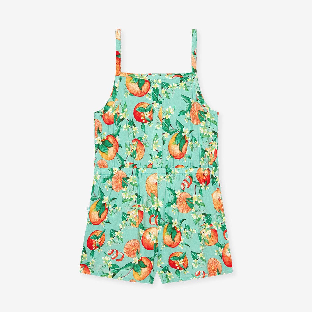 Bamboo Challis Romper - Arancia (Citrus) - Image 6