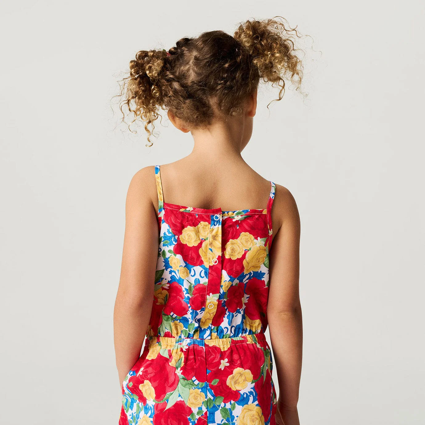 Bamboo Challis Romper - Valentina (Floral) - Image 3
