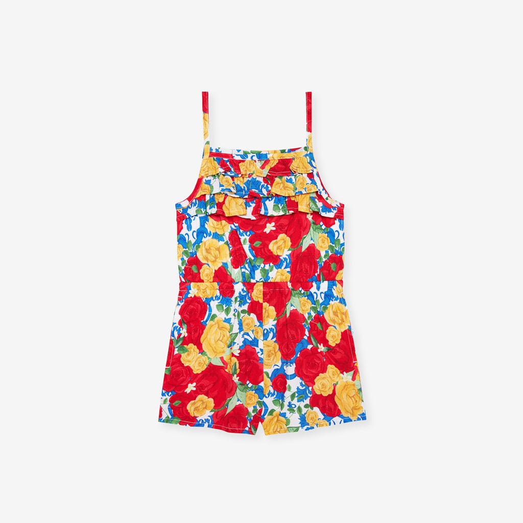 Bamboo Challis Romper - Valentina (Floral) - Image 4