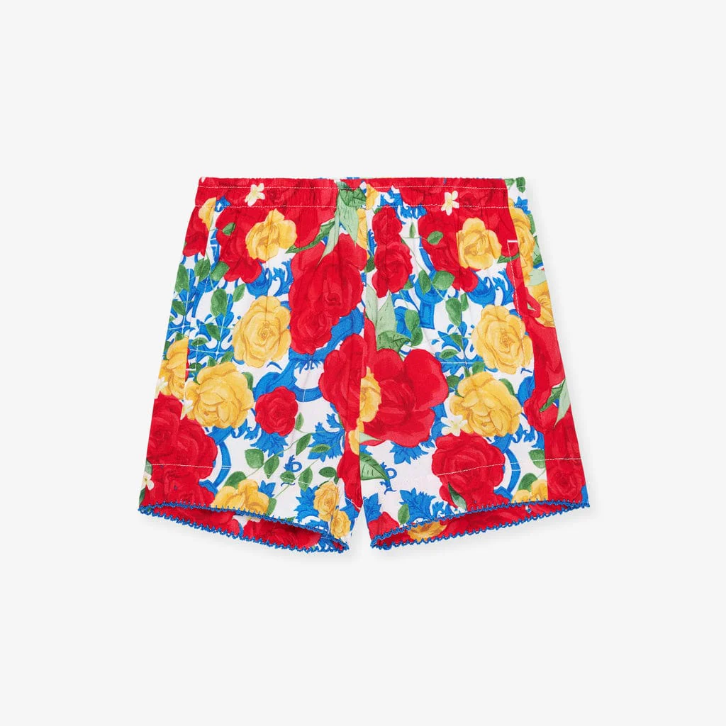 Bamboo Challis Short Set - Valentina (Floral) - Image 7