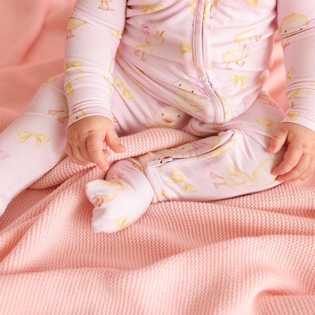 Bamboo Convertible Footie Romper - Edwina (Chicks) - Image 3