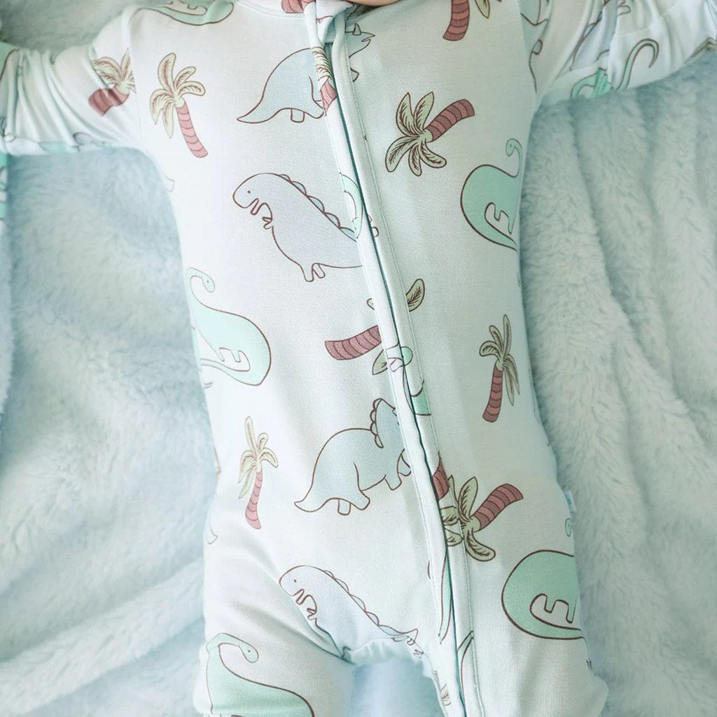 Bamboo Convertible Footie Romper - Eric (Dinosaurs) - Image 2