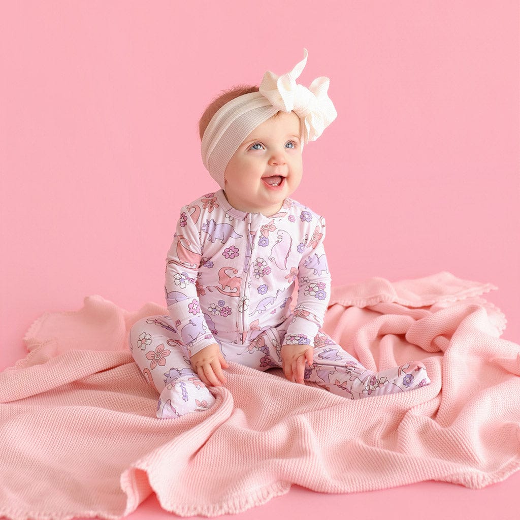 Bamboo Convertible Footie Romper - Erica (Dinosaurs) - Image 3