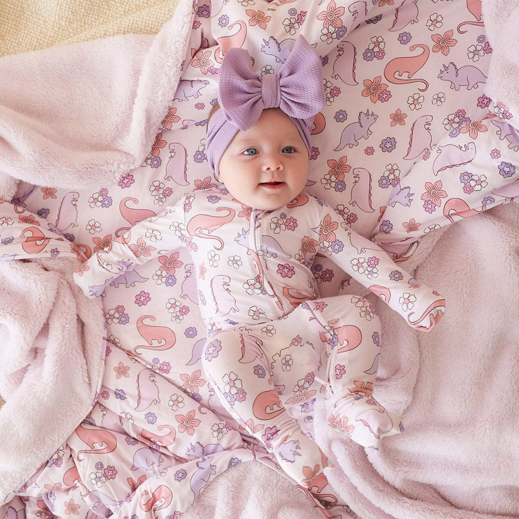 Bamboo Convertible Footie Romper - Erica (Dinosaurs) - Image 4