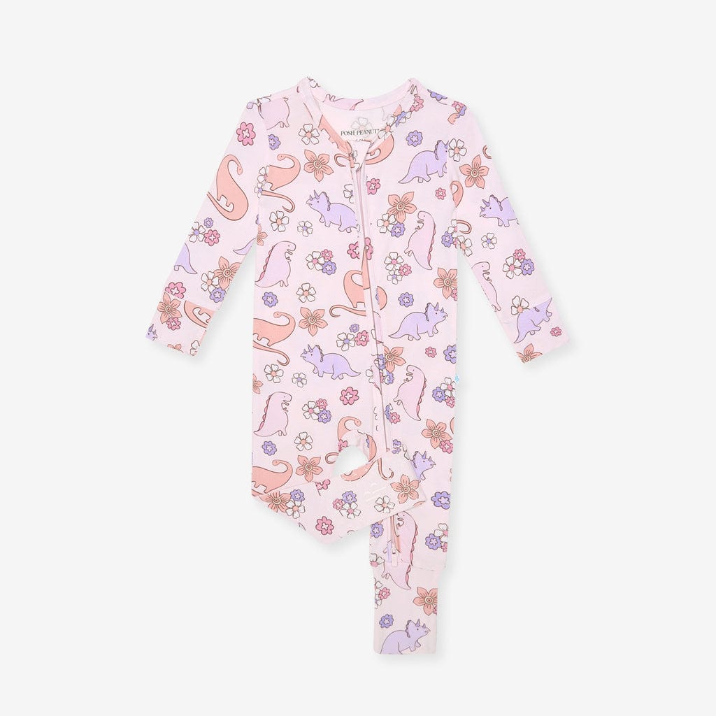 Bamboo Convertible Footie Romper - Erica (Dinosaurs) - Image 6