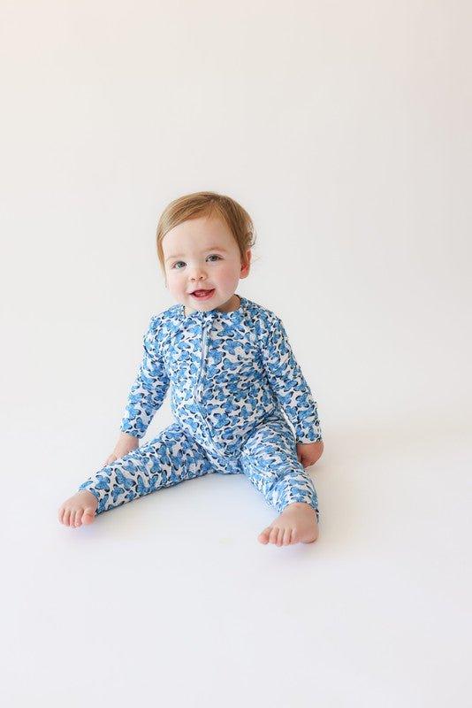 Bamboo Convertible Footie Romper - Nayeli (Butterflies) - Image 3