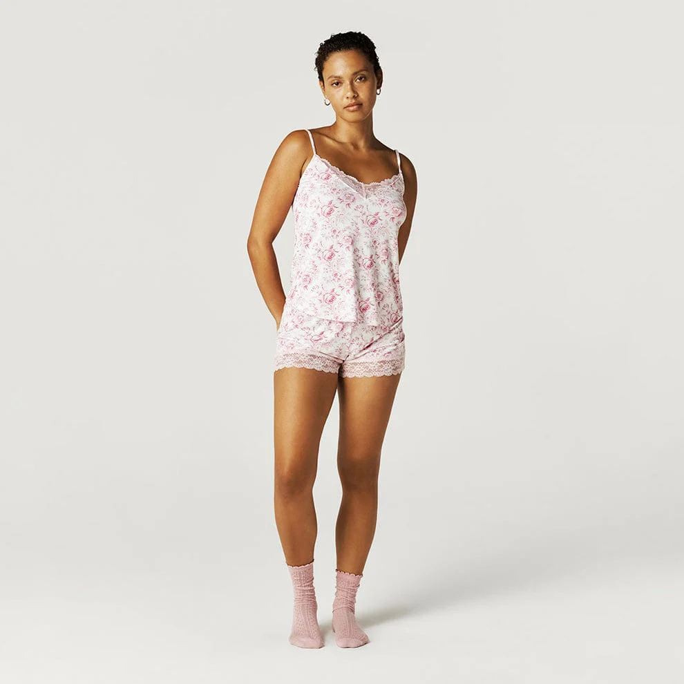 Bamboo Lace Cami - Jolene (Floral) - Image 3
