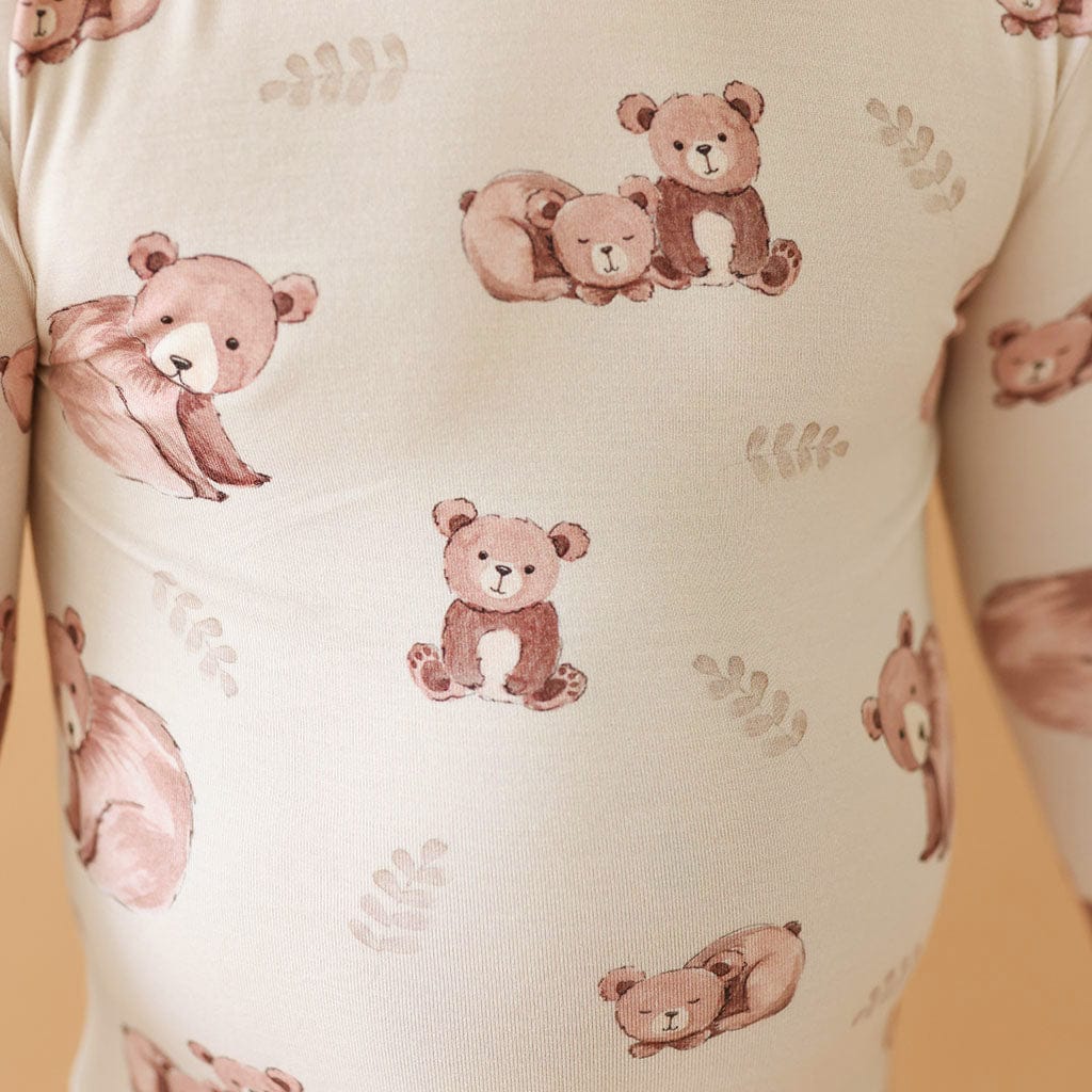 Bamboo Long Sleeve Pajama Set - Bernard (Bear) - Image 2