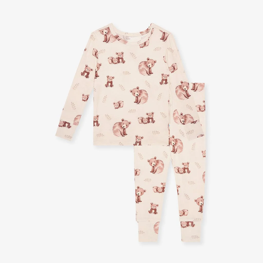 Bamboo Long Sleeve Pajama Set - Bernard (Bear) - Image 4