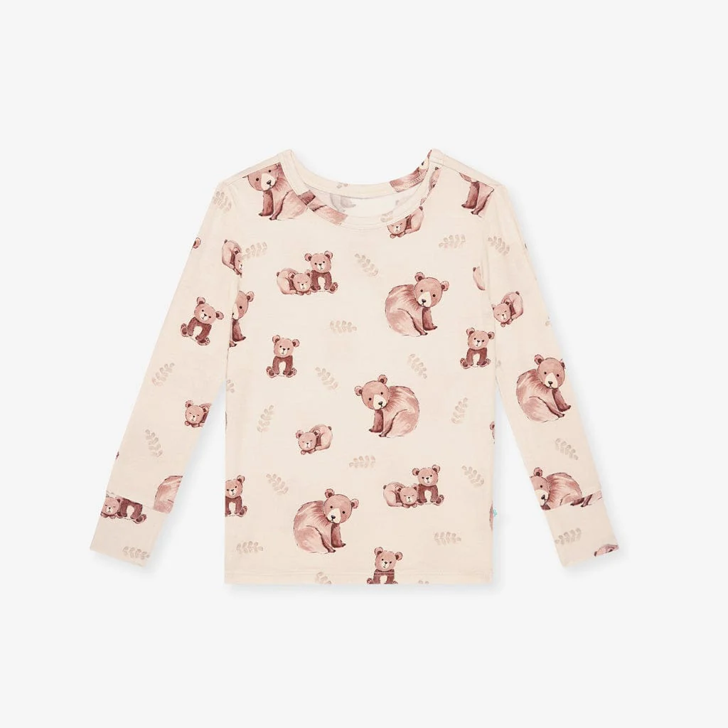 Bamboo Long Sleeve Pajama Set - Bernard (Bear) - Image 5