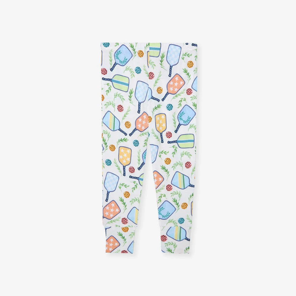 Bamboo Long Sleeve Pajama Set - Billie (Pickleball) - Image 6