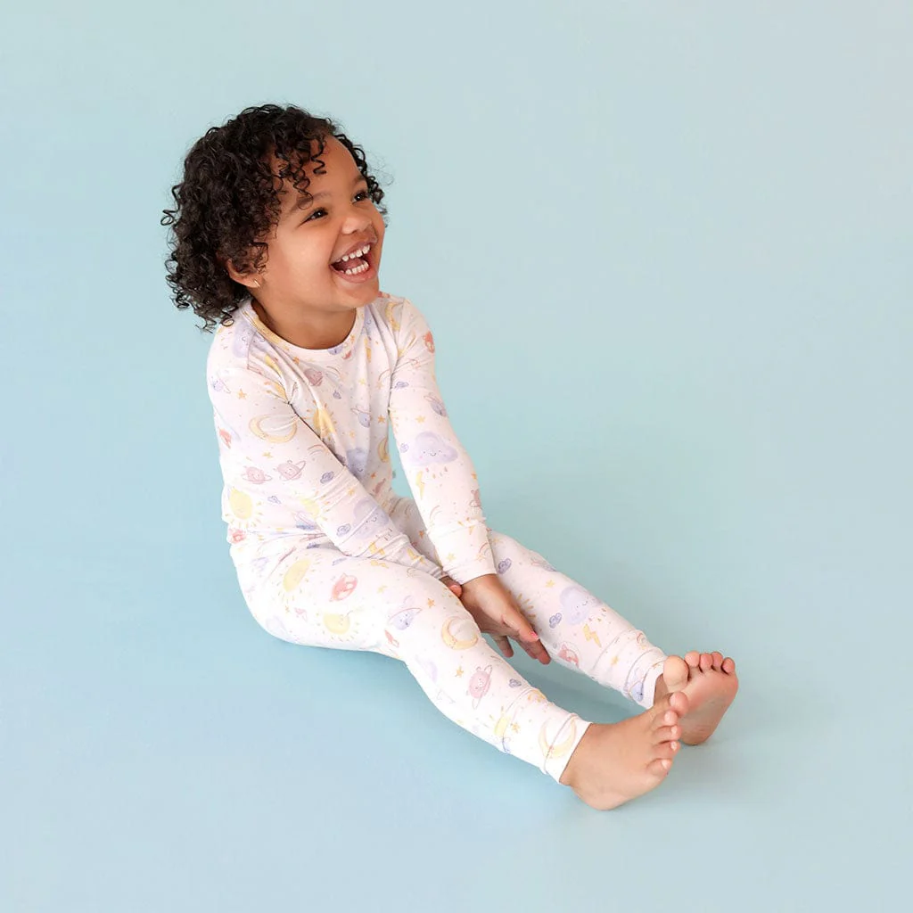 Bamboo Long Sleeve Pajama Set - Braxton (Space) - Image 3