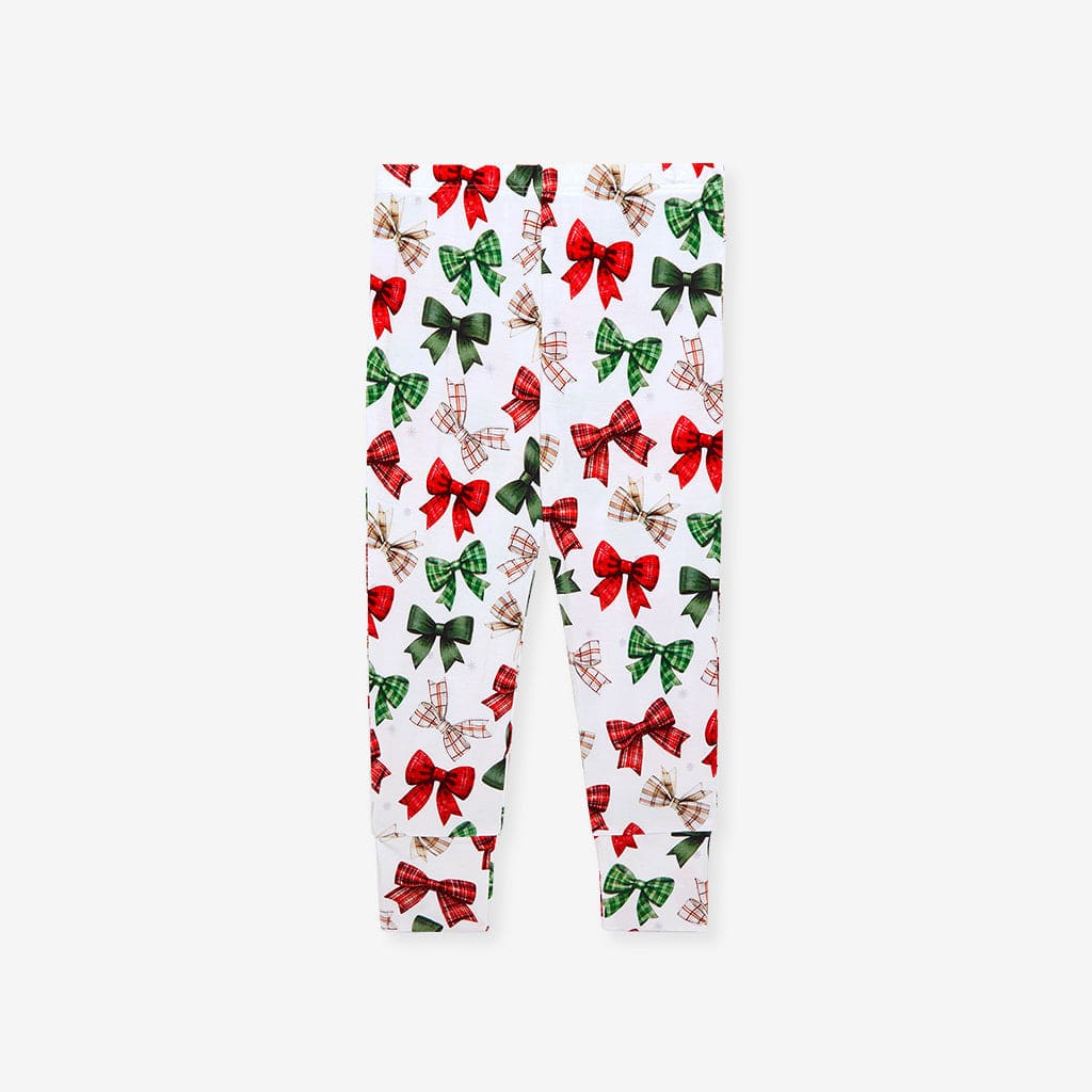 Bamboo Long Sleeve Pajama Set - Christabel (Bows) - Image 5