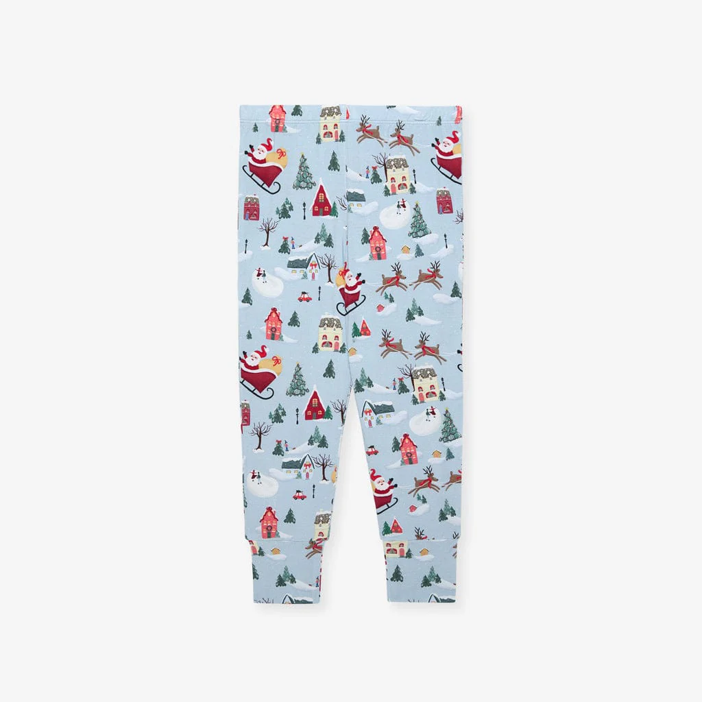 Bamboo Long Sleeve Pajama Set - Christmasville - Image 6