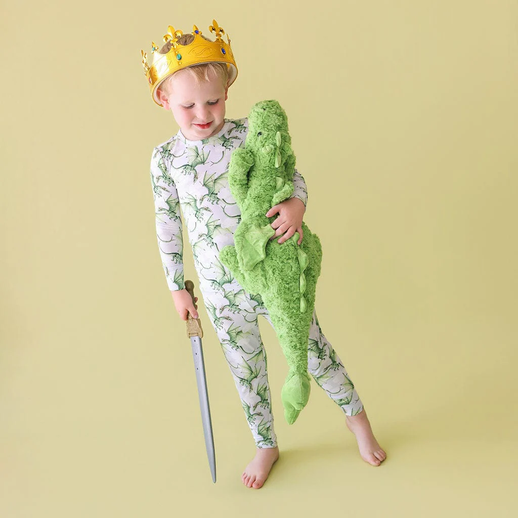 Bamboo Long Sleeve Pajama Set - Devlin (Dragons) - Image 3