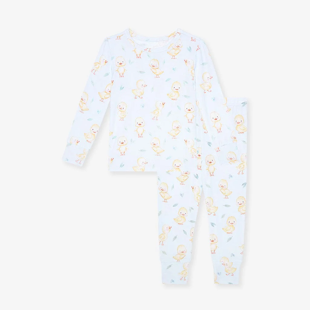 Bamboo Long Sleeve Pajama Set - Edwin (Chicks) - Image 5