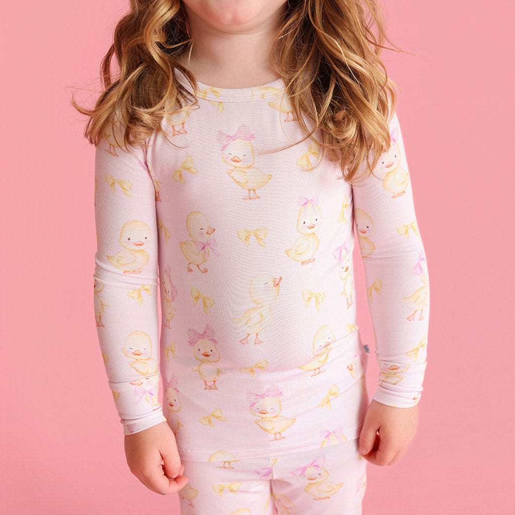 Bamboo Long Sleeve Pajama Set - Edwina (Chicks) - Image 2