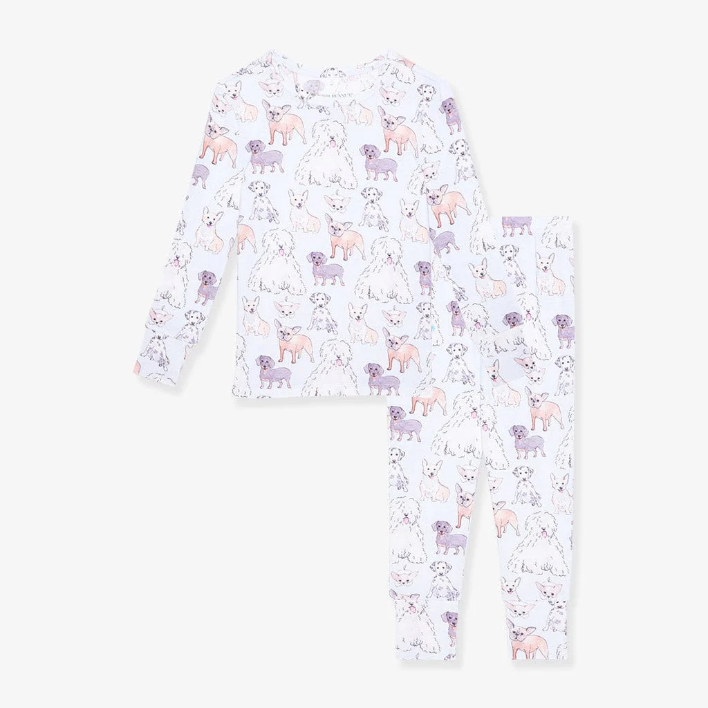 Bamboo Long Sleeve Pajama Set - Gatsby (Dogs) - Image 3