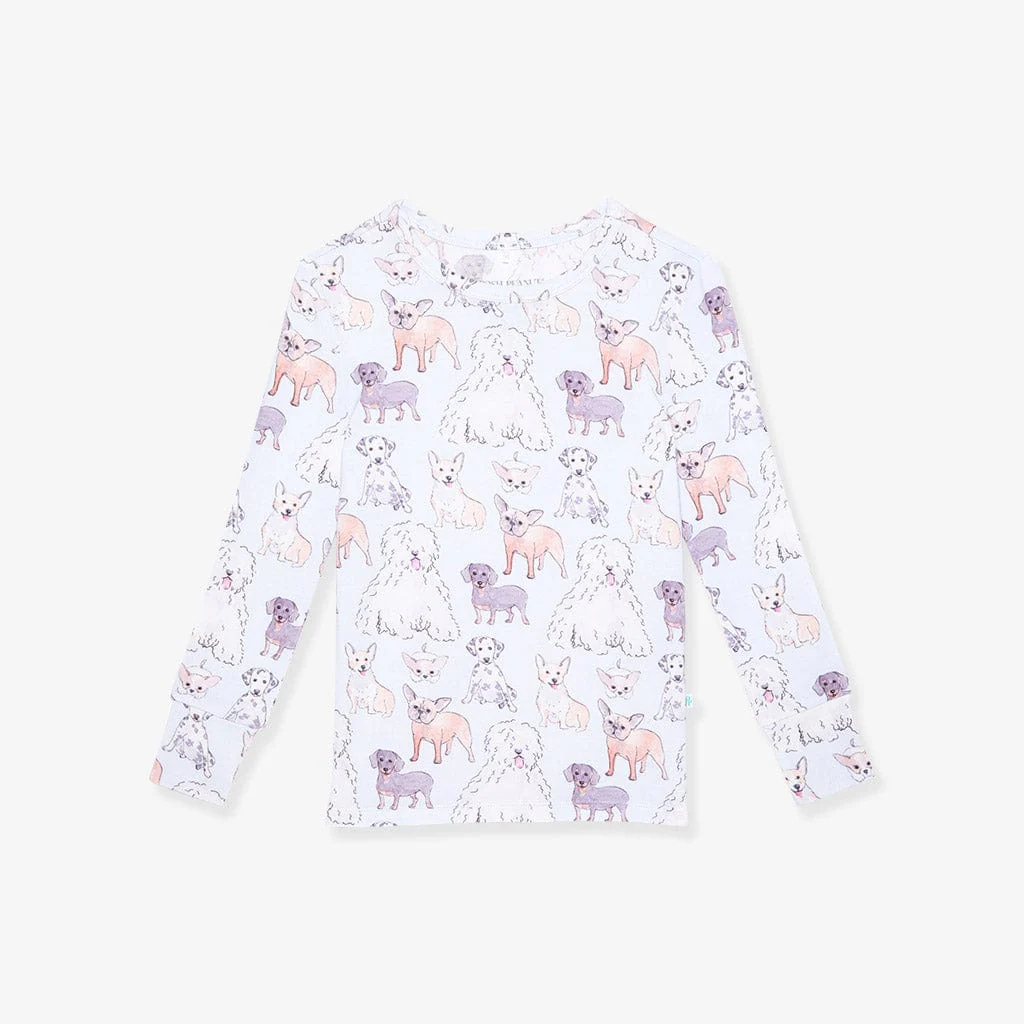 Bamboo Long Sleeve Pajama Set - Gatsby (Dogs) - Image 4