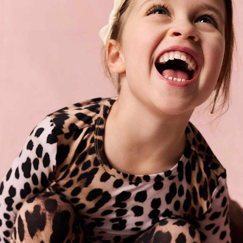 Bamboo Long Sleeve Pajama Set - Loretta Leopard - Image 5
