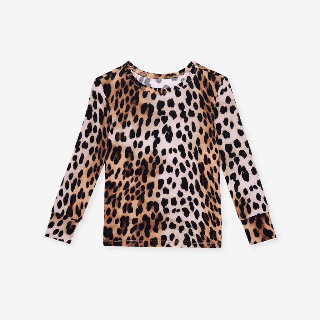 Bamboo Long Sleeve Pajama Set - Loretta Leopard - Image 6
