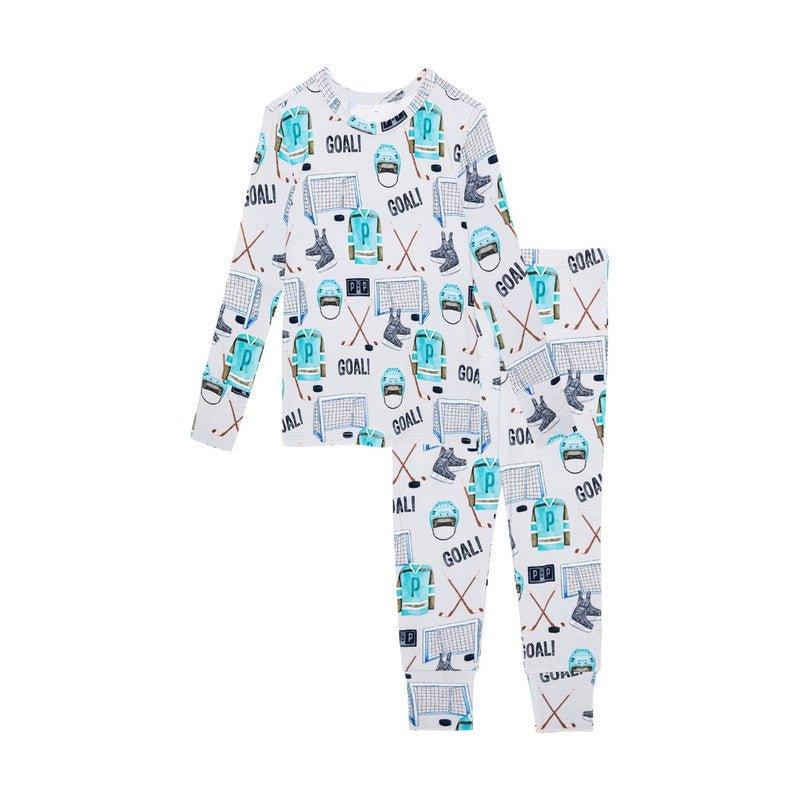 Bamboo Long Sleeve Pajama Set - Mayford (Ice Hockey) - Image 2