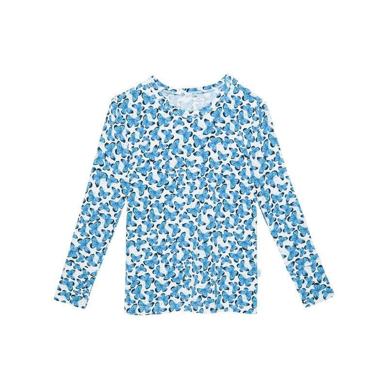 Bamboo Long Sleeve Pajama Set - Nayeli (Butterflies) - Image 3