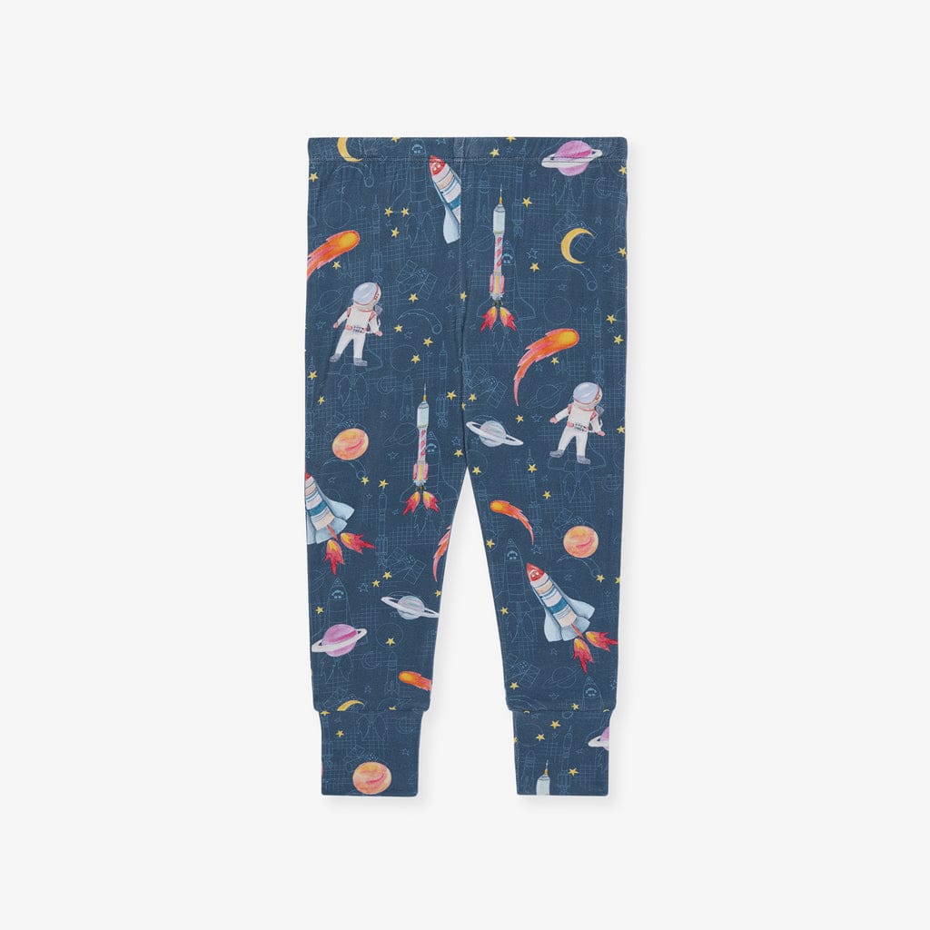 Bamboo Long Sleeve Pajama Set - Odyssey (Space) - Image 5