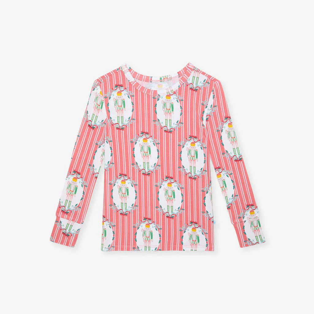 Bamboo Long Sleeve Pajama Set - Sable (Nutcracker) - Image 4