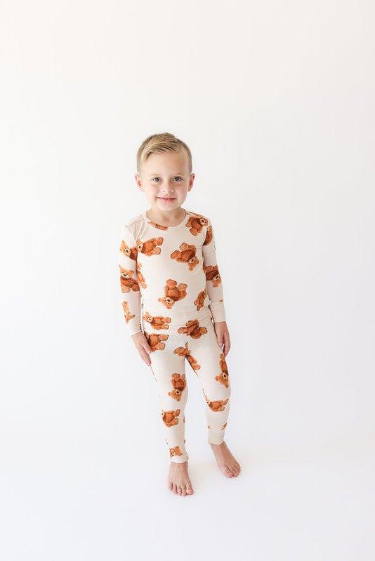 Bamboo Long Sleeve Pajama Set - Teddy Freddy - Image 2