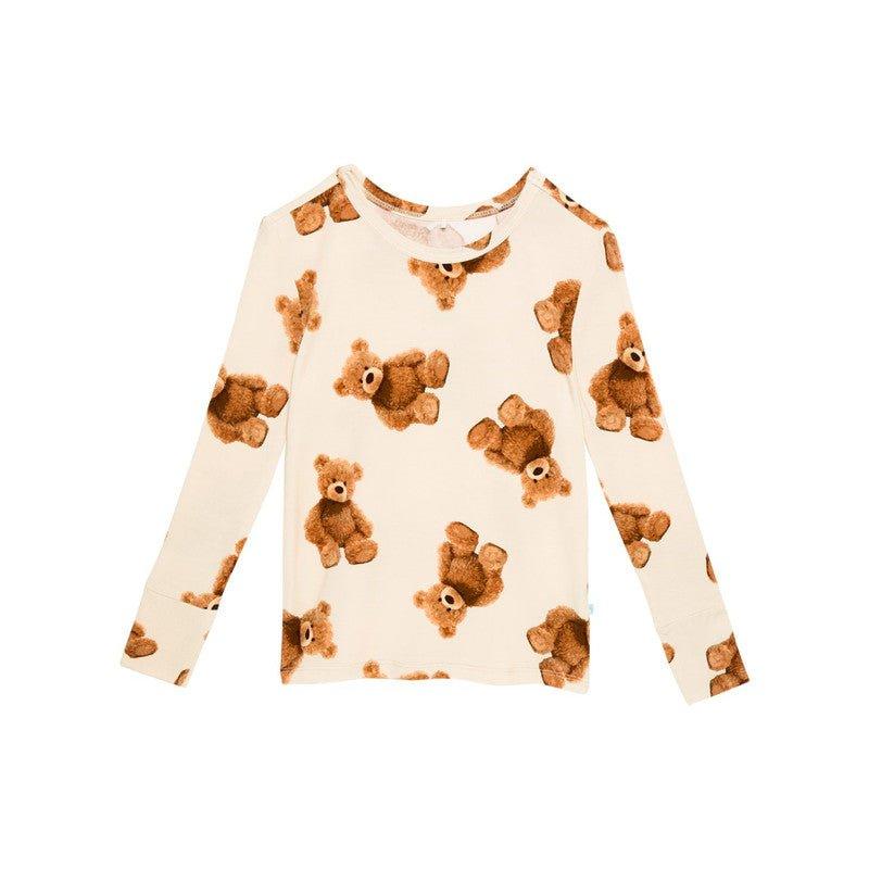 Bamboo Long Sleeve Pajama Set - Teddy Freddy - Image 3