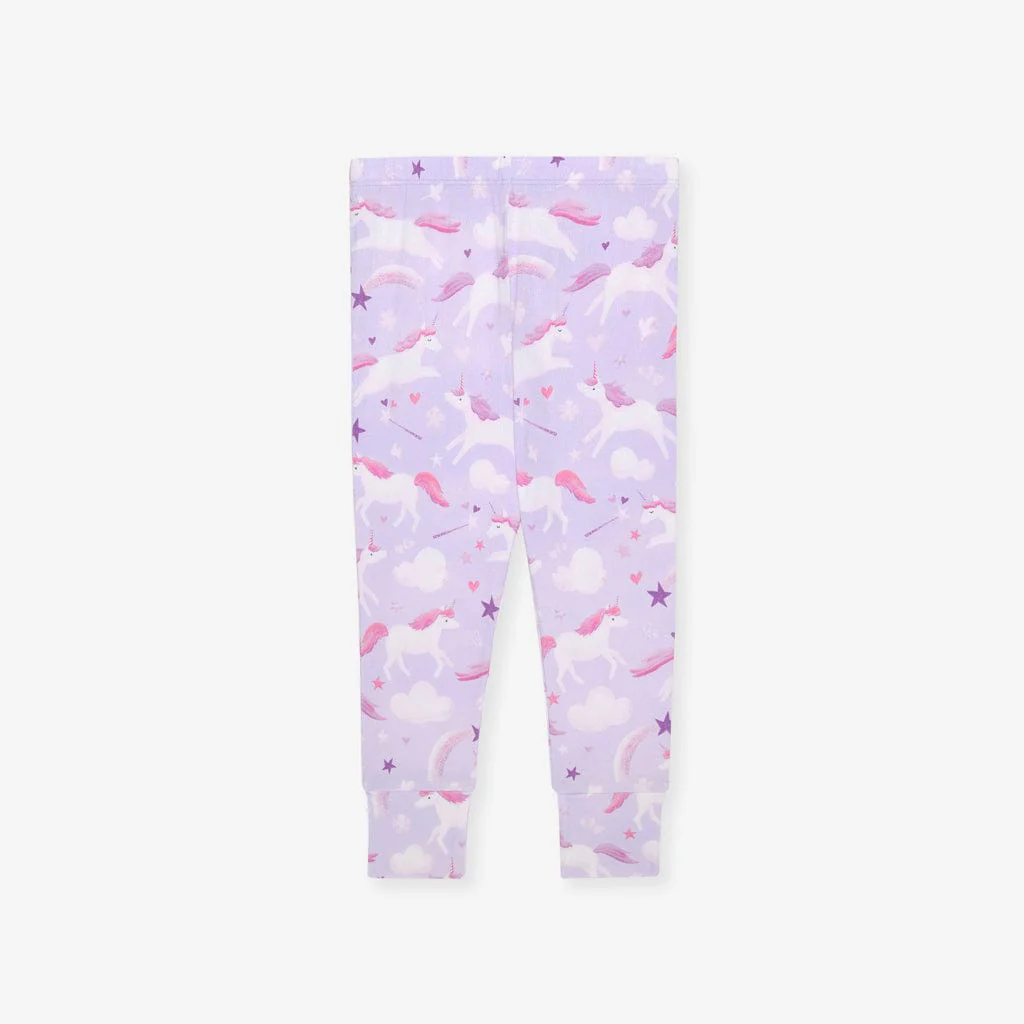 Bamboo Long Sleeve Pajama Set - Thea (Unicorns) - Image 6