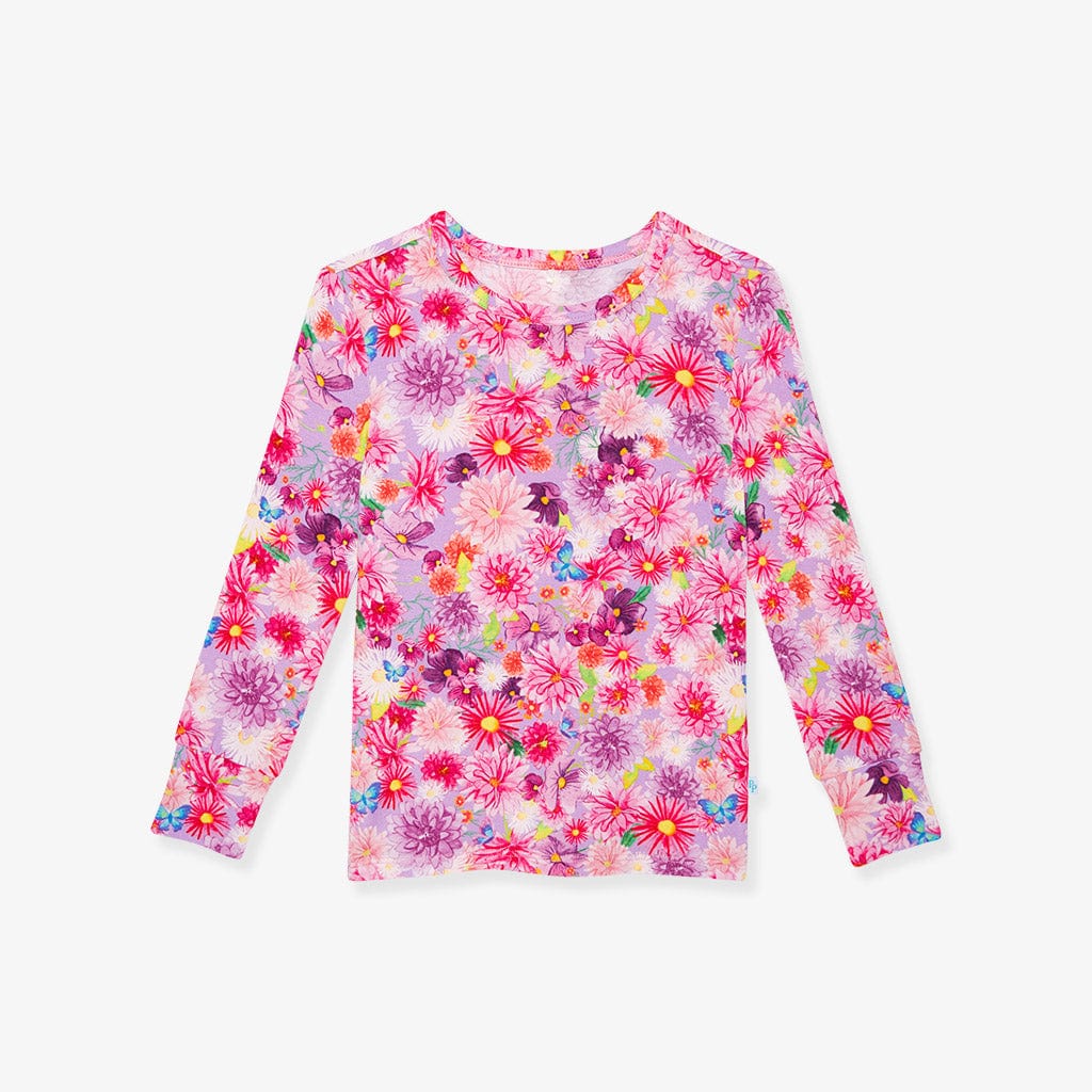 Bamboo Long Sleeve Pajama Set - Zinnia (Floral) - Image 5