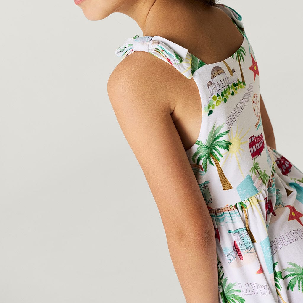 Bamboo Bow Babydoll Dress - Posh Los Angeles - Image 4