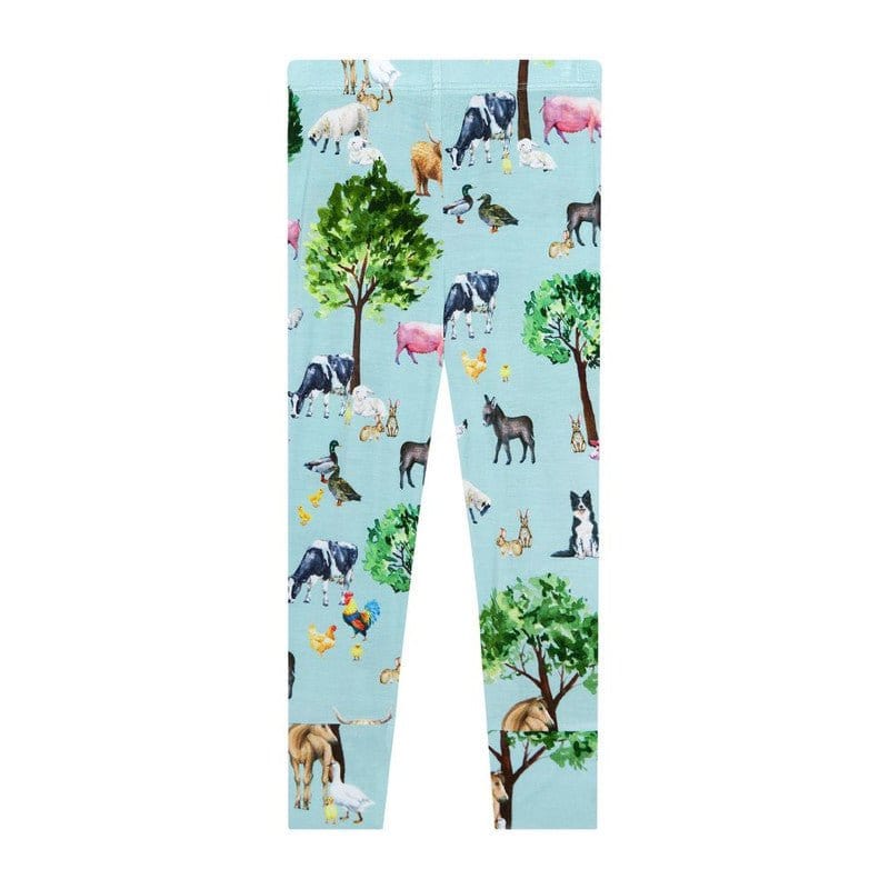 Boy's Bamboo Long Sleeve Pajama Set - Brayden (Farm Animals) - Image 3