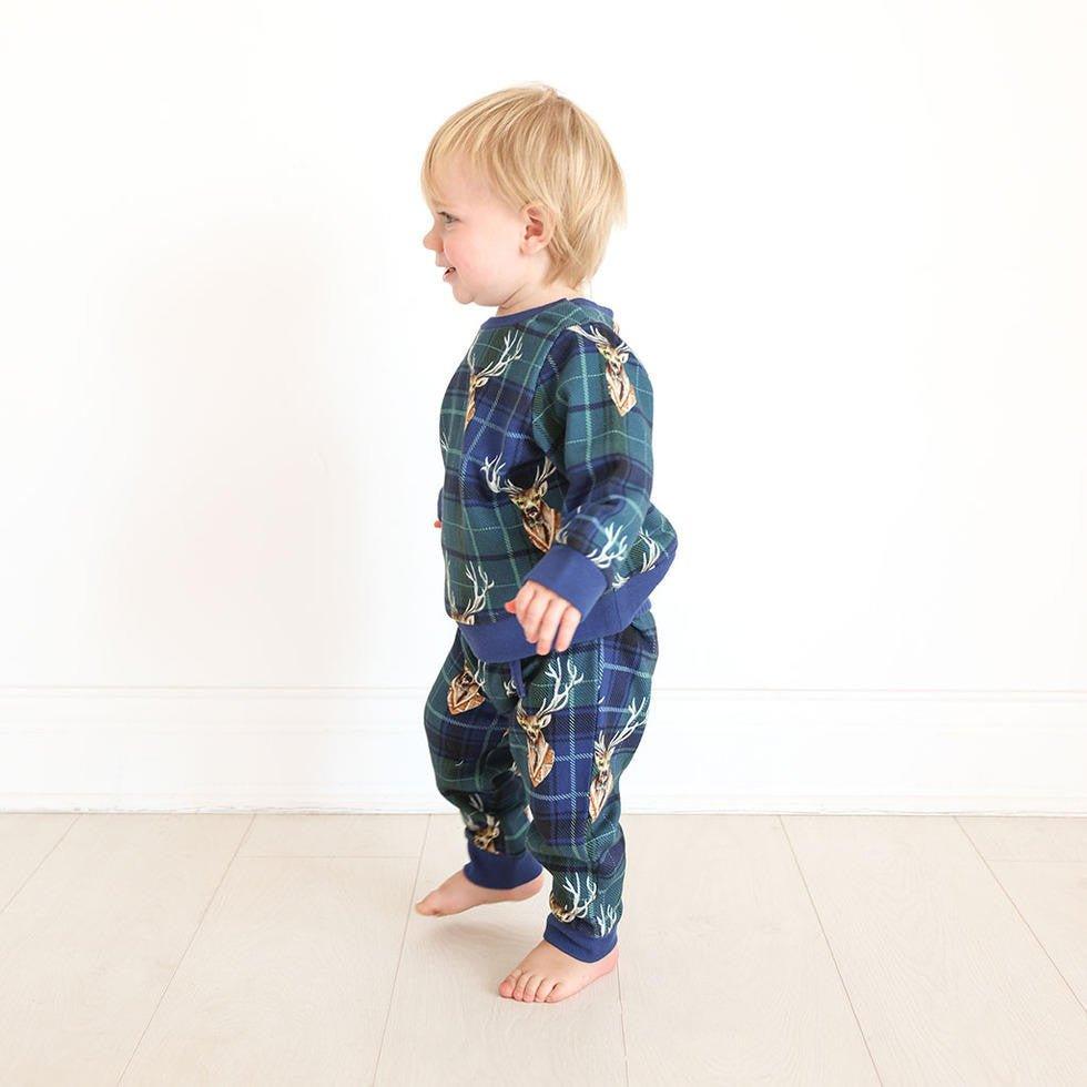 Boy's Long Sleeve Sweatshirt & Jogger Set, Beckford (Deer) - Image 2