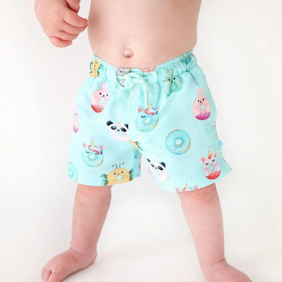 Boy's Swim Trunks - Donuts - Image 2
