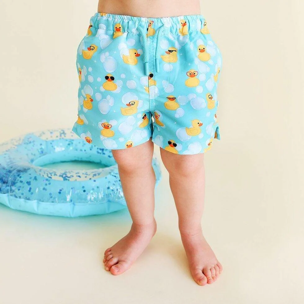 Boy's Swim Trunks - Ducky (Ducks) - Image 2