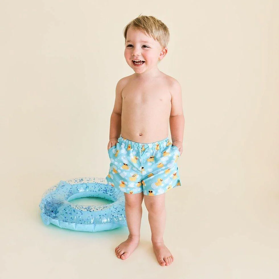 Boy's Swim Trunks - Ducky (Ducks) - Image 3