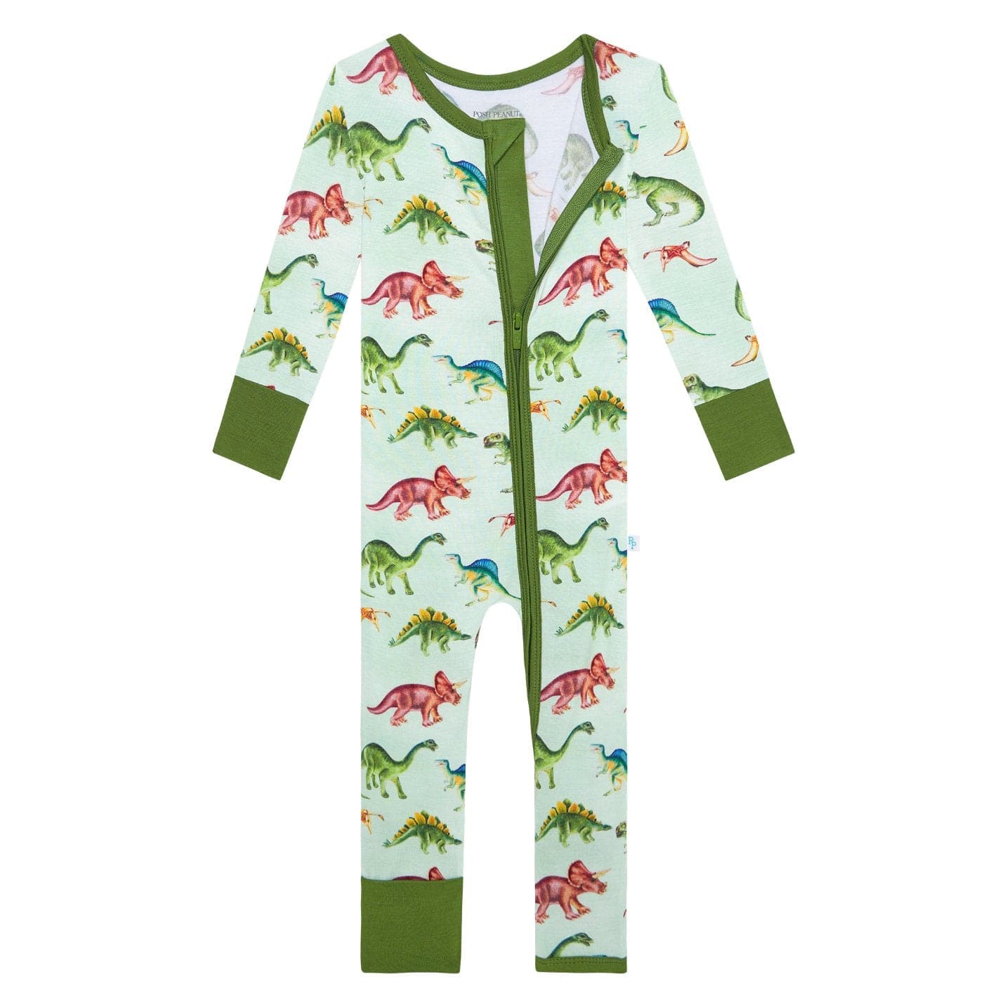 Bamboo Convertible Footie Romper - Buddy (Dinosaurs) - Image 5