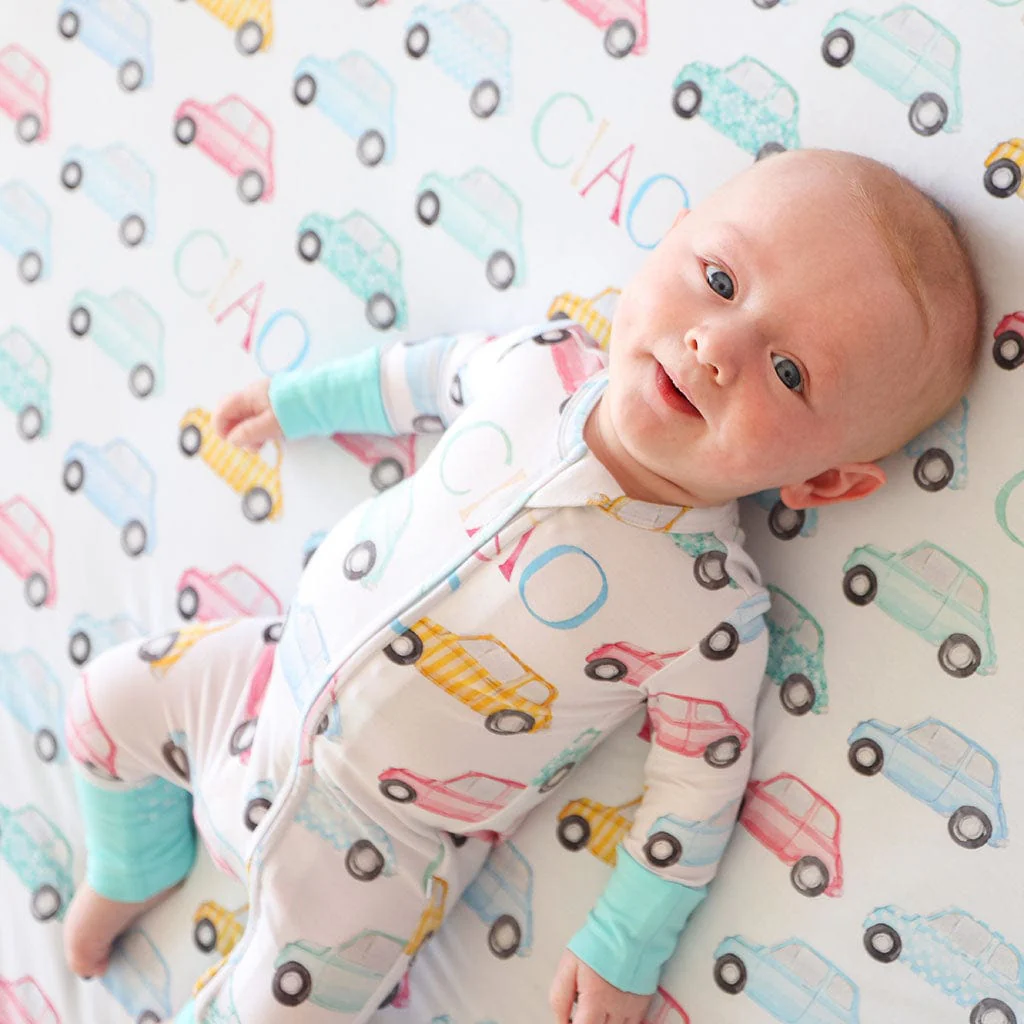 Bamboo Convertible Footie Romper - Ciao (Cars) - Image 4