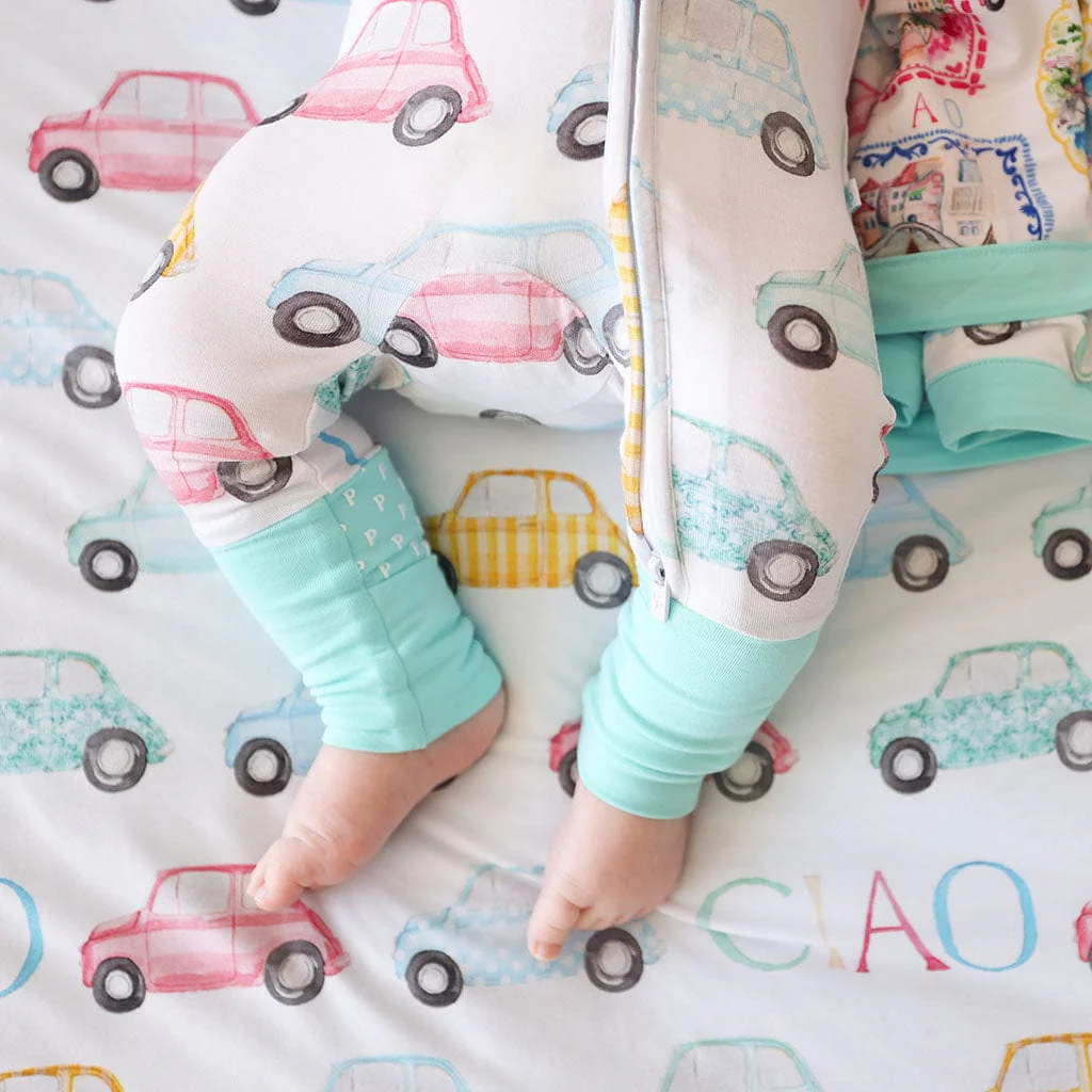 Bamboo Convertible Footie Romper - Ciao (Cars) - Image 5