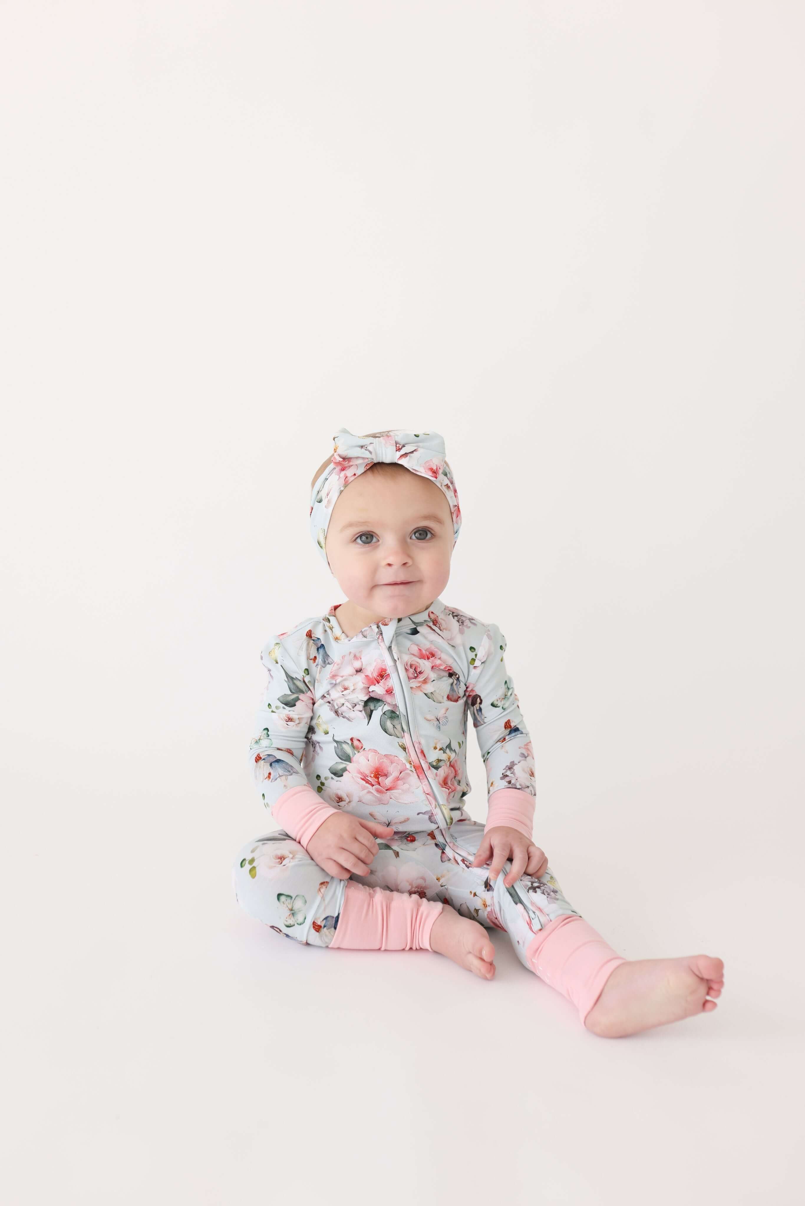 Bamboo Convertible Footie Romper - Melinda (Fairies) - Image 3
