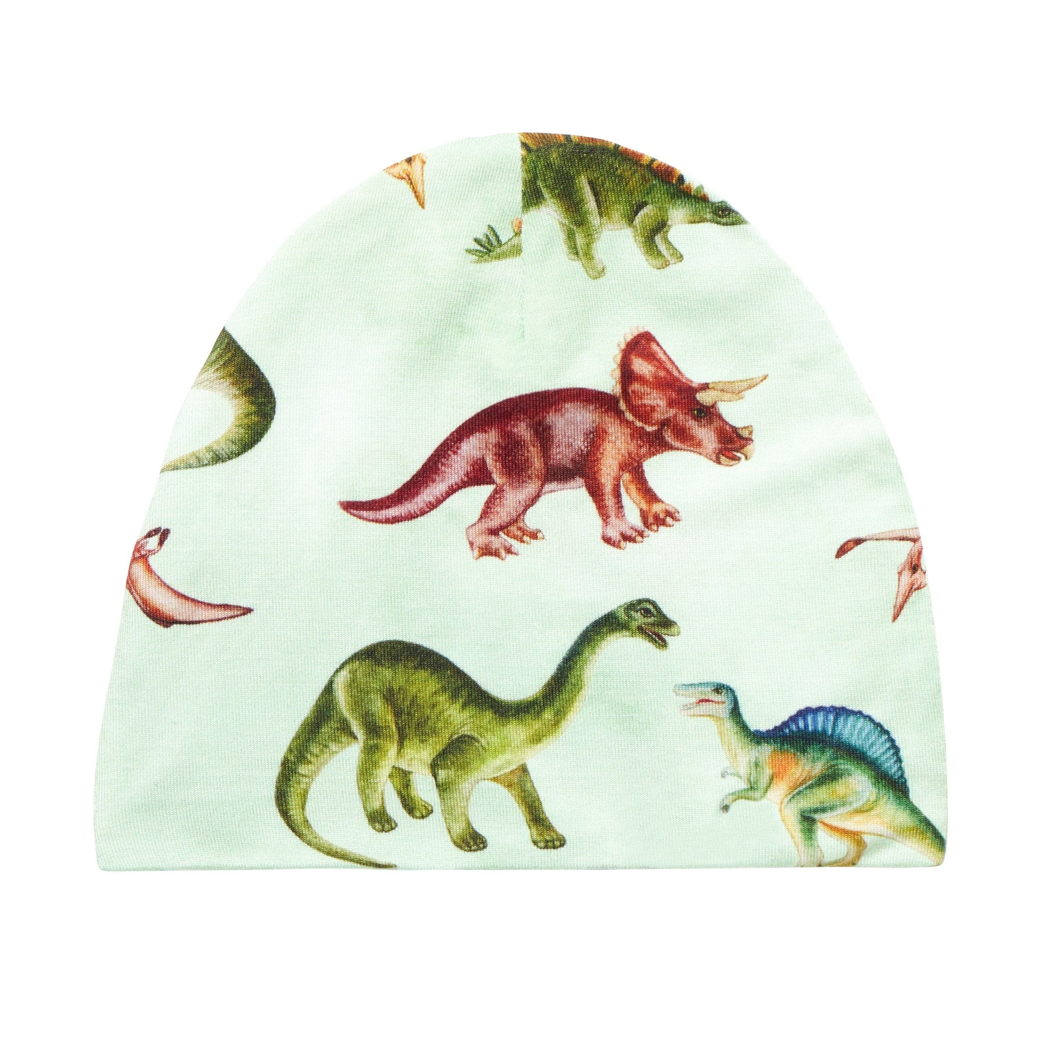 Infant Bamboo Swaddle and Beanie Set, Buddy (Dinosaurs) - One Size - Image 4