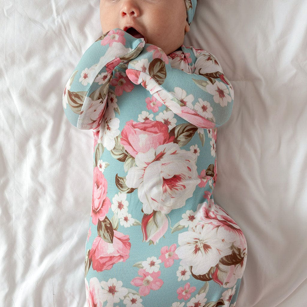 Bamboo Knotted Gown - Briana (Floral) - Image 2