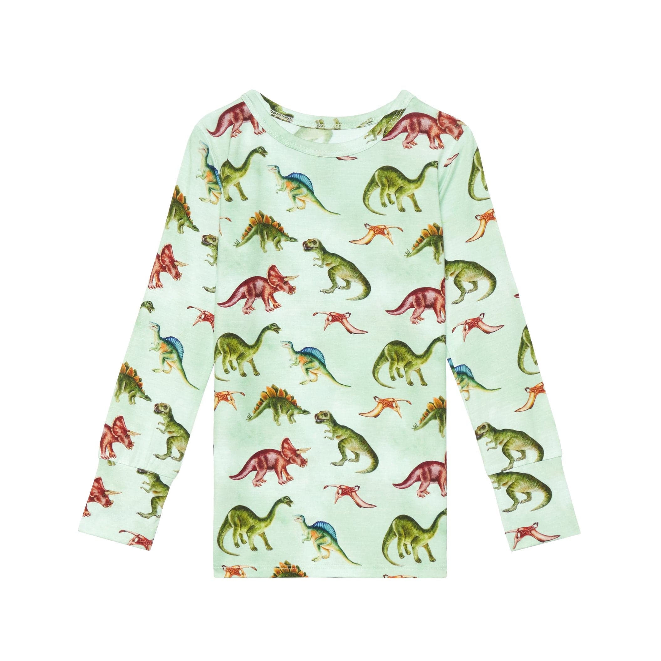 Bamboo Long Sleeve Pajama Set - Buddy (Dinosaurs) - Image 5
