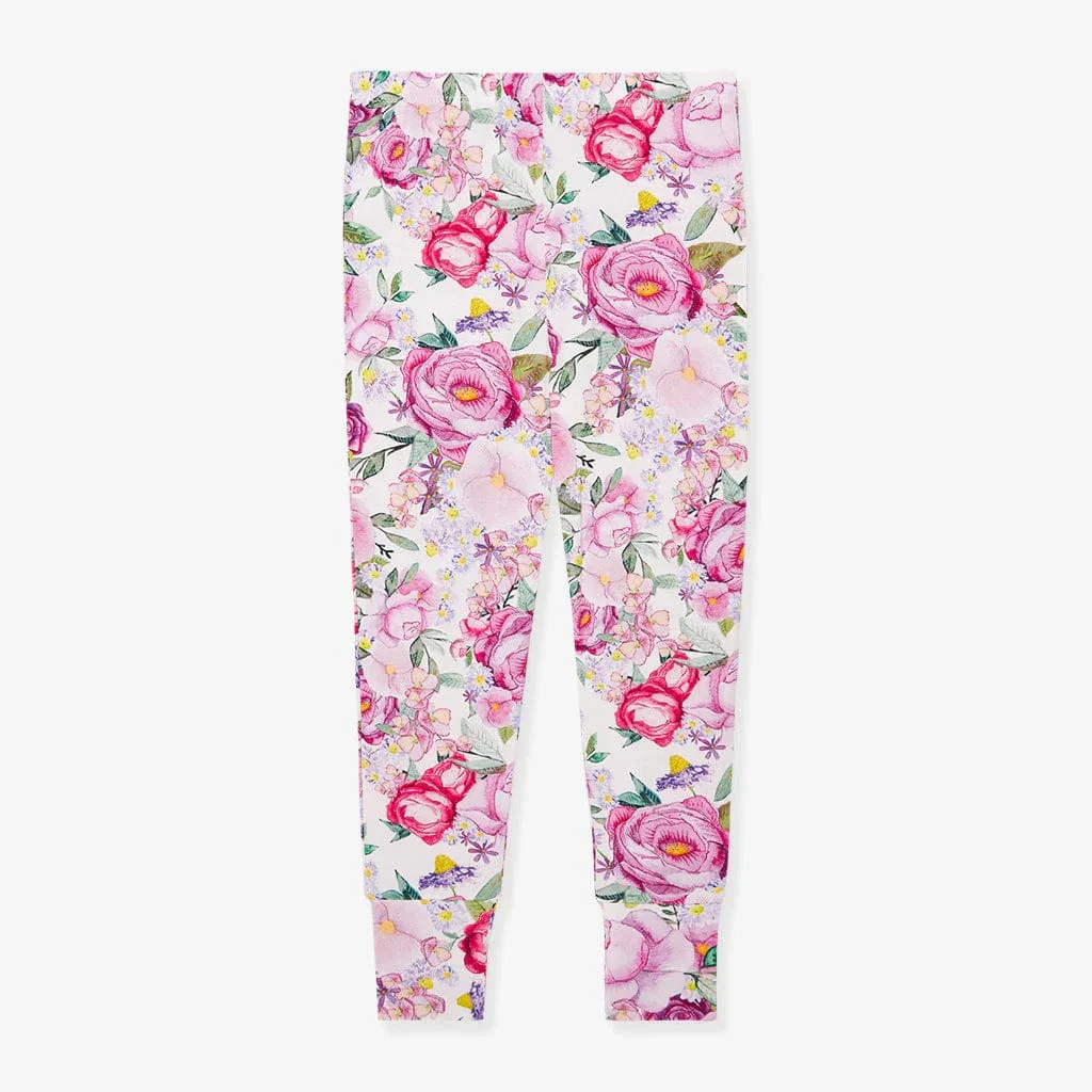 Bamboo Long Sleeve Pajama Set - Elly (Floral) - Image 2