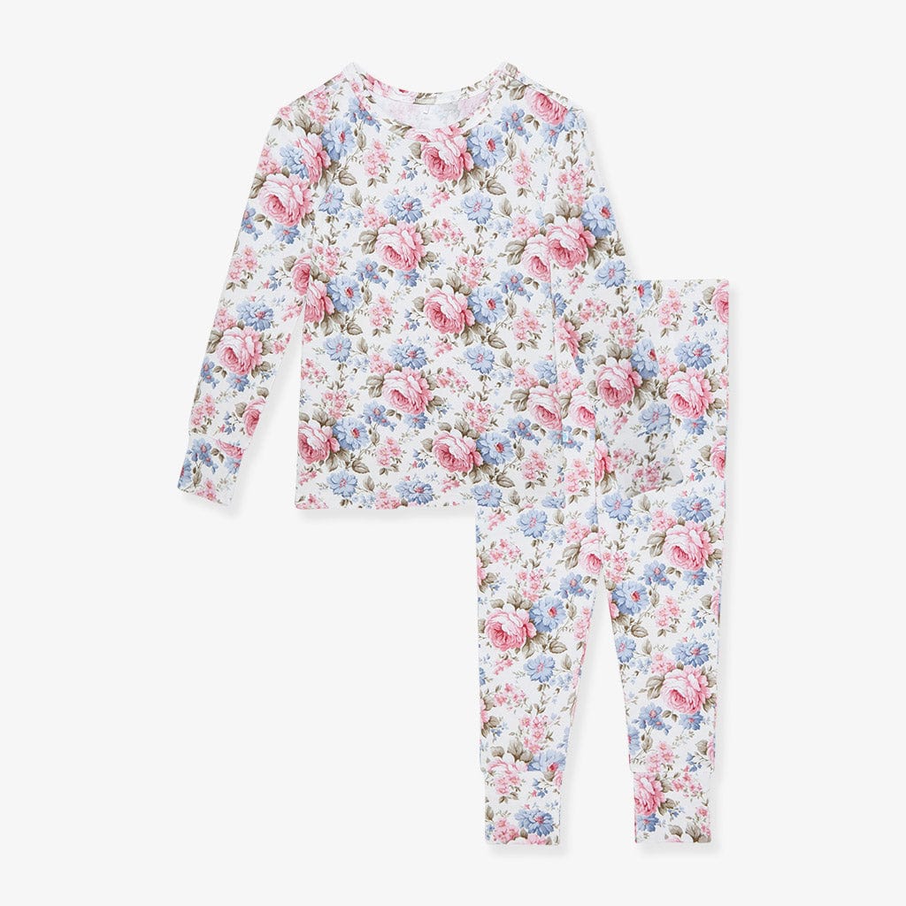 Bamboo Long Sleeve Pajama Set - Etta (Floral) - Image 3