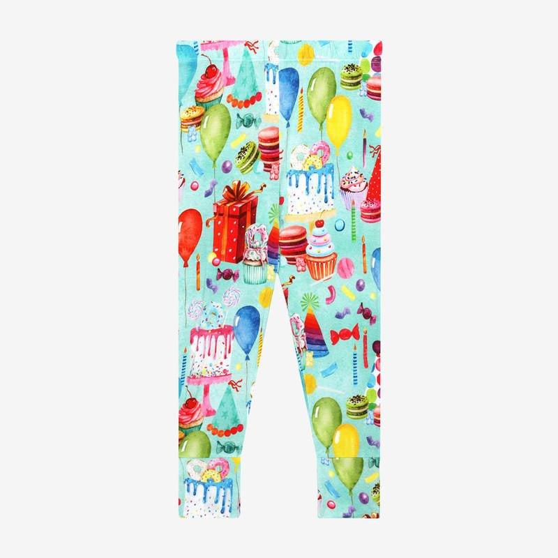 Bamboo Long Sleeve Pajama Set - Happy Birthday - Image 2