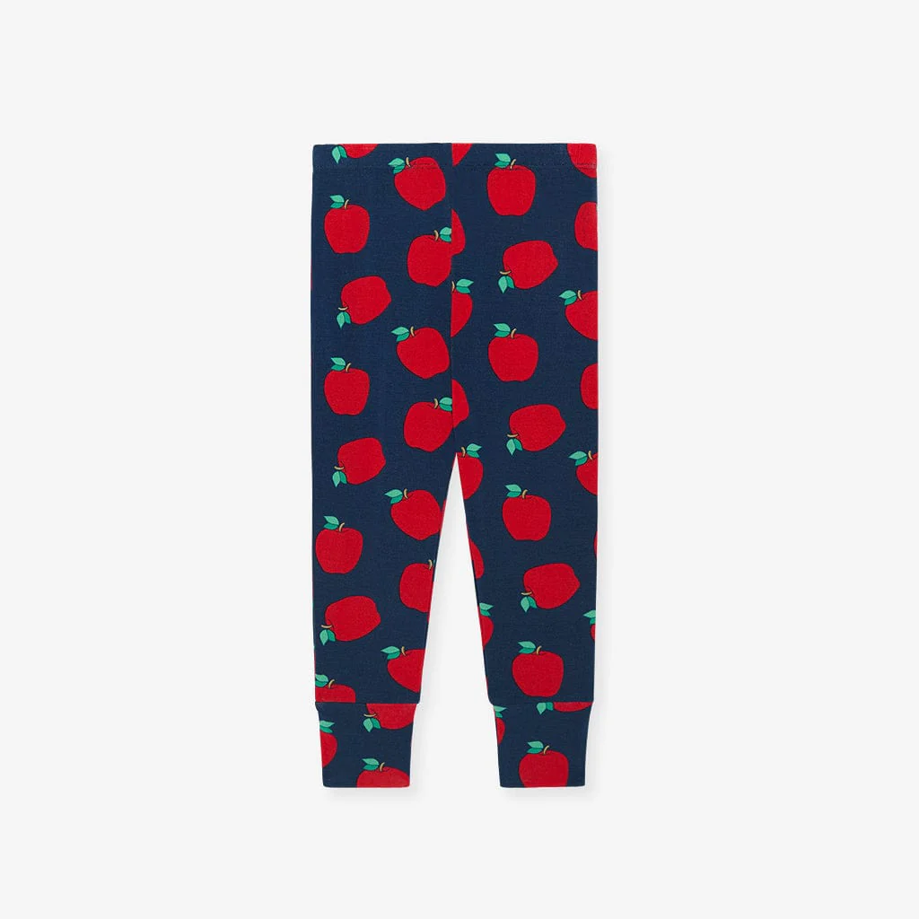 Bamboo Long Sleeve Pajama Set - Lilian (Apple) - Image 4